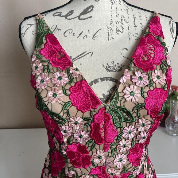 Floral midi dress - Picture 3 of 6